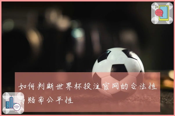 如何判断世界杯投注官网的合法性与赔率公平性