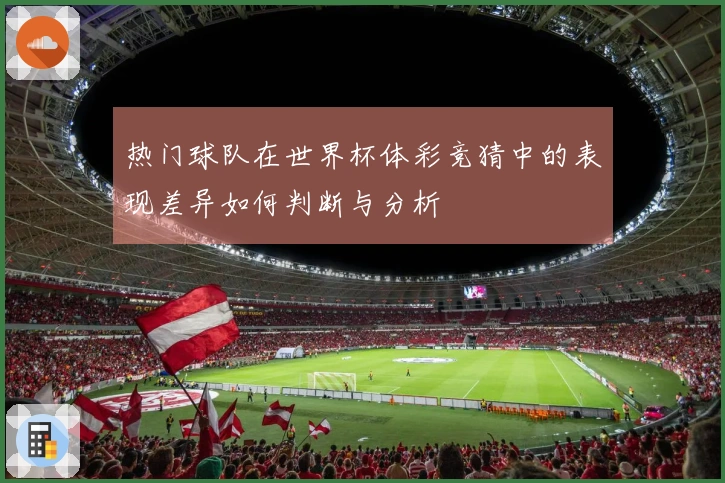 热门球队在世界杯体彩竞猜中的表现差异如何判断与分析